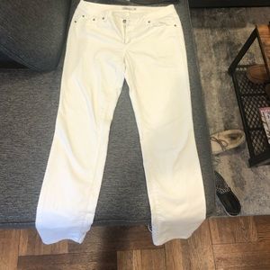 White jeans
